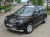 Пороги труба 42,4 мм Renault Duster 2012